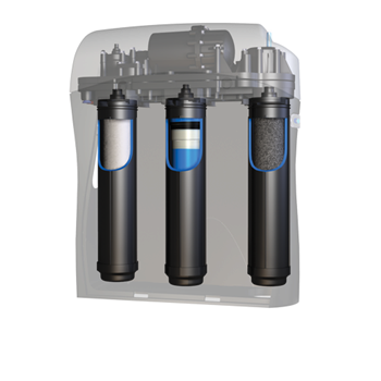 Kinetico K5 Drinking Water Station Standard Filter Configuration
